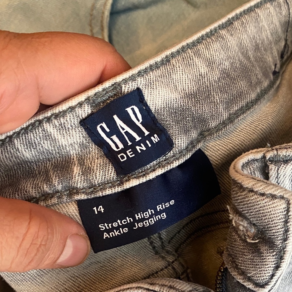 GAP Kids Jeans - Light Blue and Gray - Picture 2 of 12
